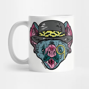 Bat Face Gentleman Mug